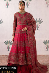 Shendi By Iznik Embroidered Chiffon - IZ23SH ISC 08 Manak